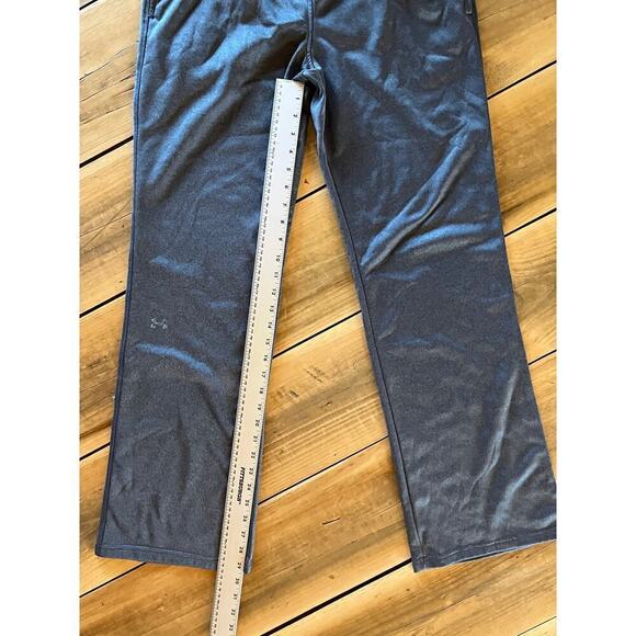 Under Armour Women's Semi Fitted Athletic Performance Pants. Grey. Size Medium - Picture 6 of 7